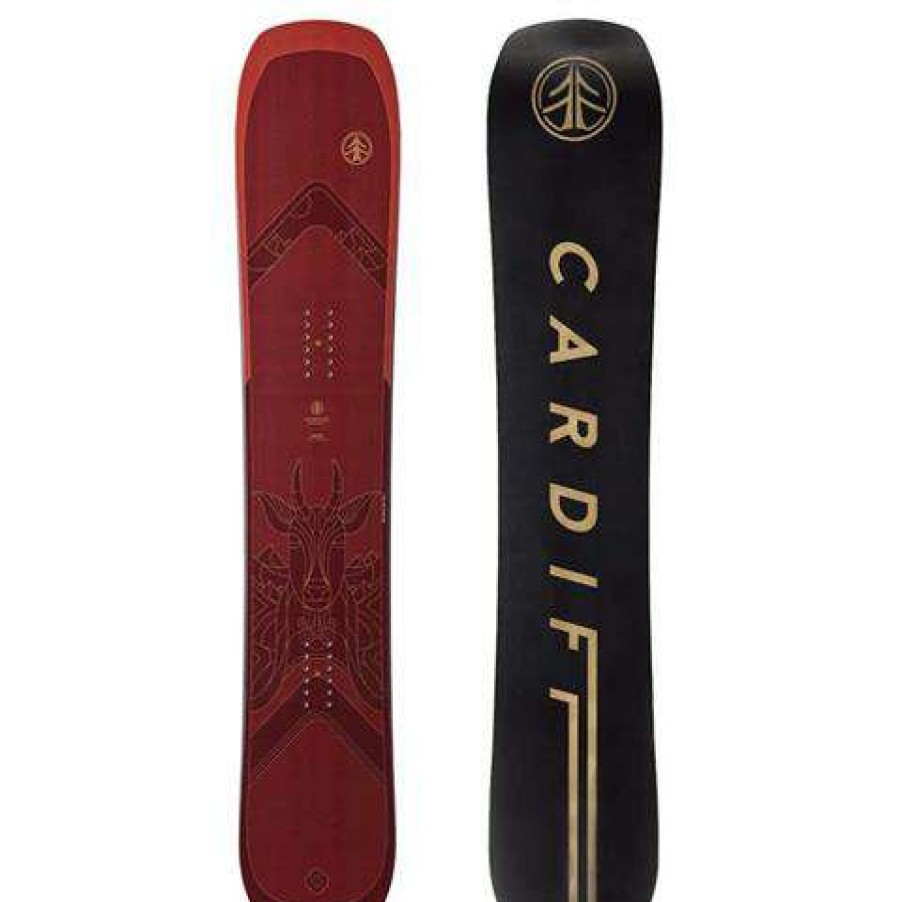 Equipment * | Cardiff Snowcraft Men'S Goat Solid Enduro Snowboard