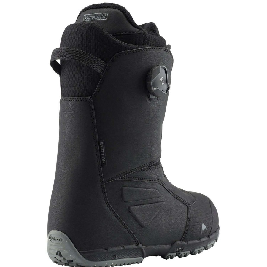 Snowboard Boots * | Burton Ruler Boa 2024 Men'S Snowboard Boots Black