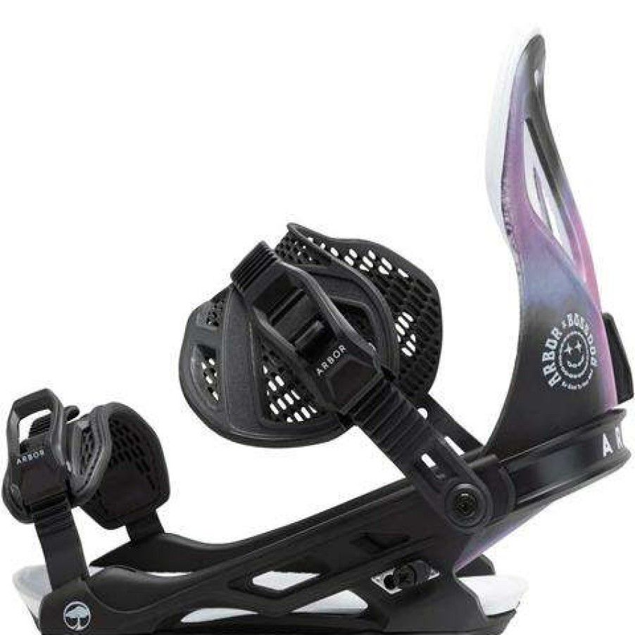 Equipment * | Arbor Collective Men'S Hemlock Snowboard Binding