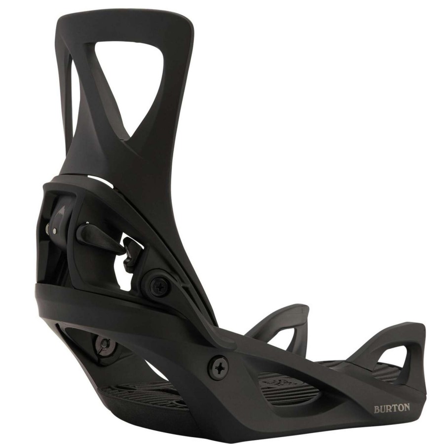 Snowboard Bindings * | Burton Women'S Step On Re:Flex Snowboard Bindings '21 Black