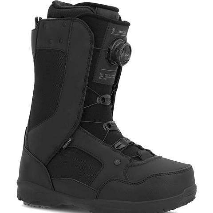 Equipment * | Ride Snowboards Men'S Jackson Snowboard Boots Black