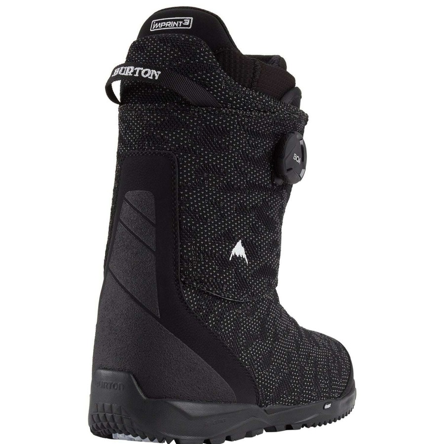 Snowboard Boots * | Burton Swath Boa 2024 Men'S Snowboard Boots Black