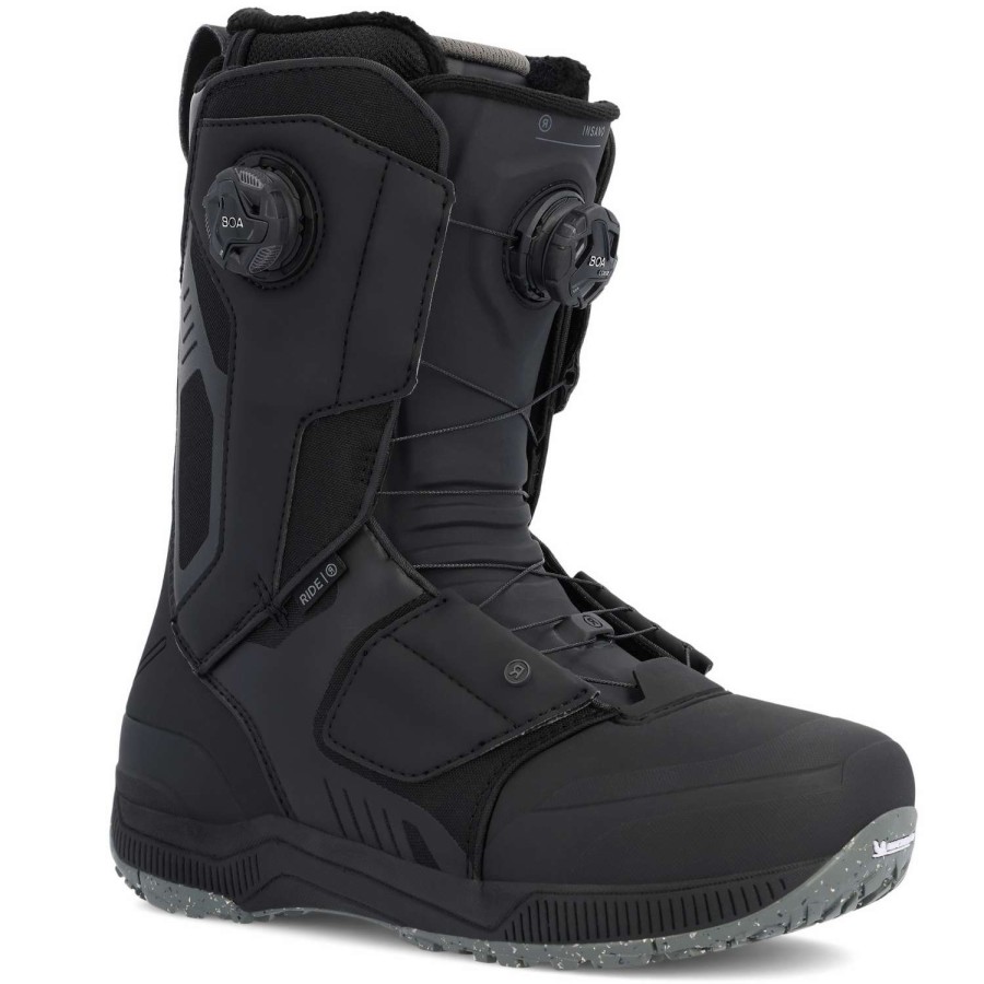 Snowboard Boots * | Ride Insano 2023 Men'S Snowboard Boots Black