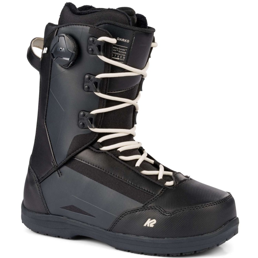 Snowboard Boots * | K2 Darko 2023 Men'S Snowboard Boots Black