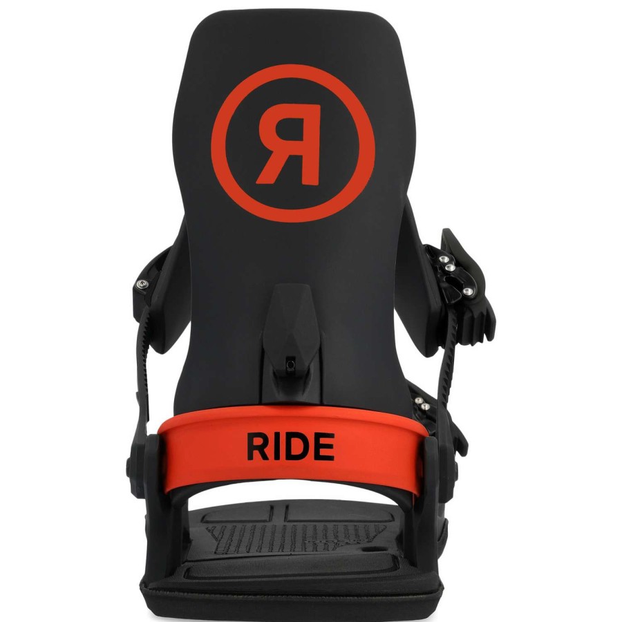 Snowboard Bindings * | Ride Mens C-6 Snowboard Bindings 23 Fire