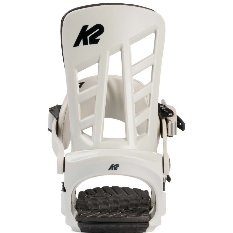 Snowboard Bindings * | K2 Snowboarding Mens Indy Snowboard Bindings 23 Light Grey