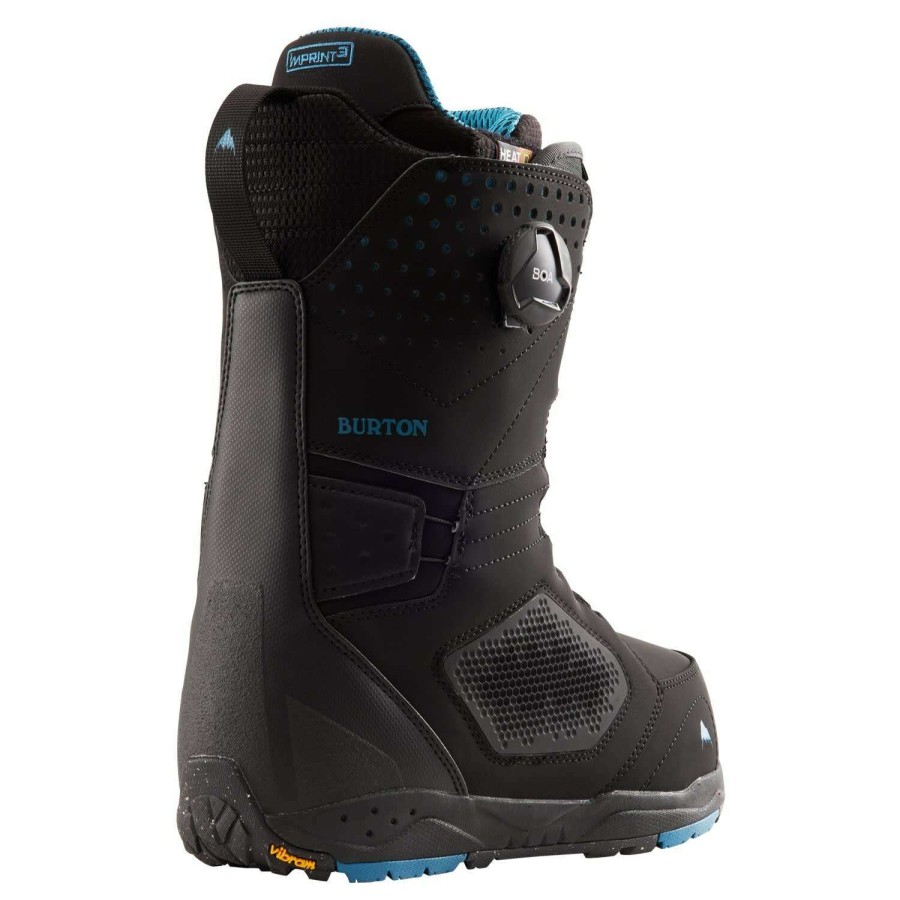 Snowboard Boots * | Burton Photon Boa Wide 2023 Men'S Snowboard Boot Black