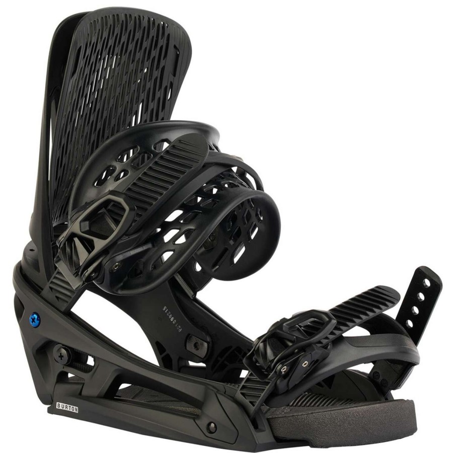 Snowboard Bindings * | Burton Mens Genesis Est Snowboard Bindings 23 Black