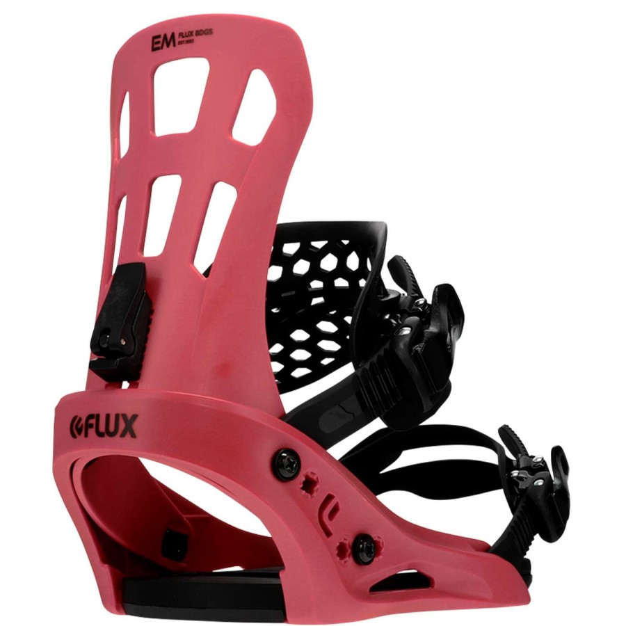 Snowboard Bindings * | Flux Men'S Em Snowboard Bindings '22