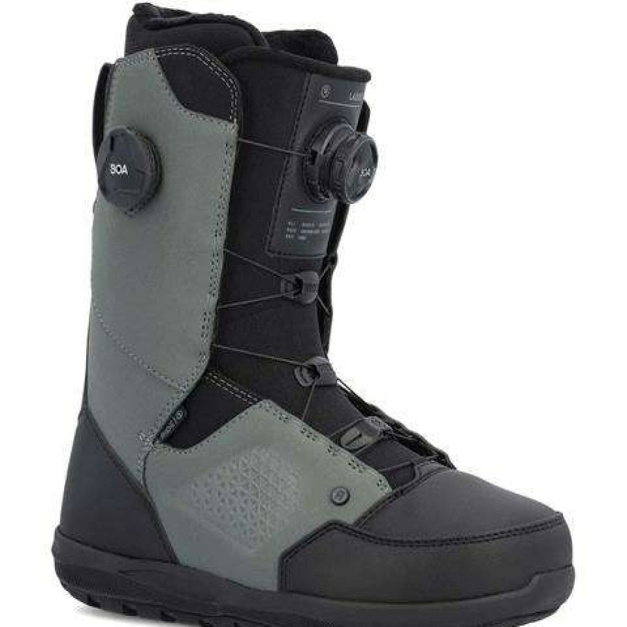 Equipment * | Ride Snowboards Men'S Lasso Snowboard Boots Grey