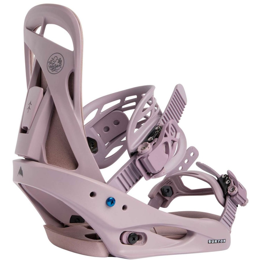 Snowboard Bindings * | Burton Womens Citizen Re:Flex Snowboard Bindings 23 Elderberry