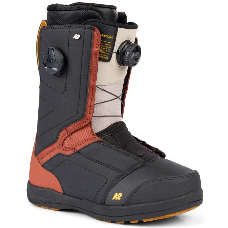 Snowboard Boots * | K2 Hanford 2023 Men'S Snowboard Boots Undercover Black