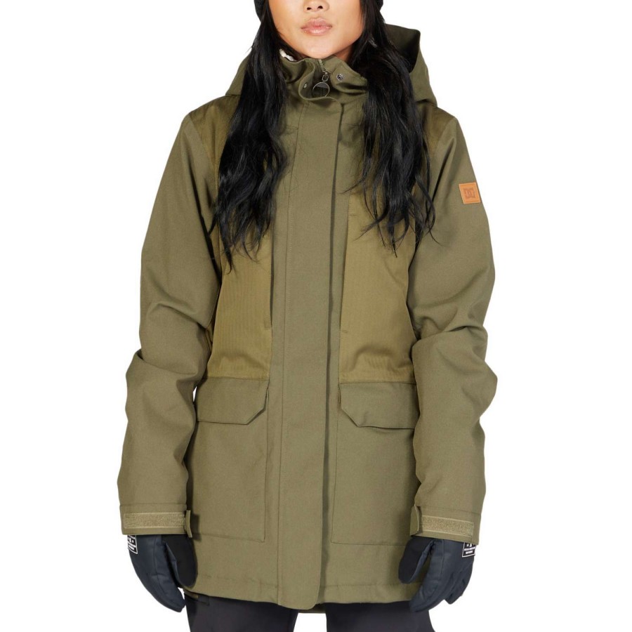 Snow Outerwear * | Dc Panoramic Parka 2023 Women'S Snowboard Jacket