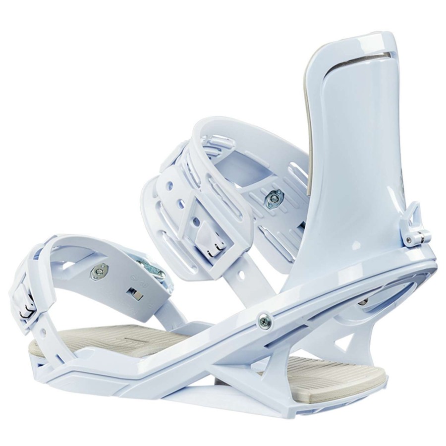 Snowboard Bindings * | Head Womens Fx Fay I Lyt Snowboard Bindings 22 White