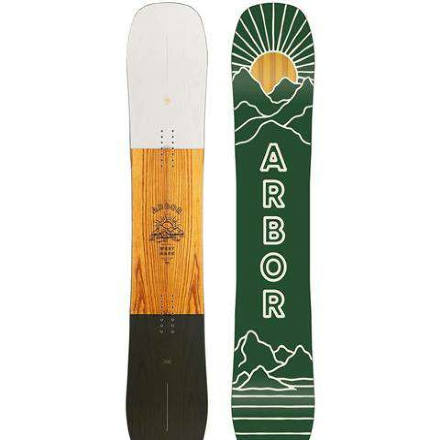 Equipment * | Arbor Collective Men'S Westmark Camber Frank April Snowboard