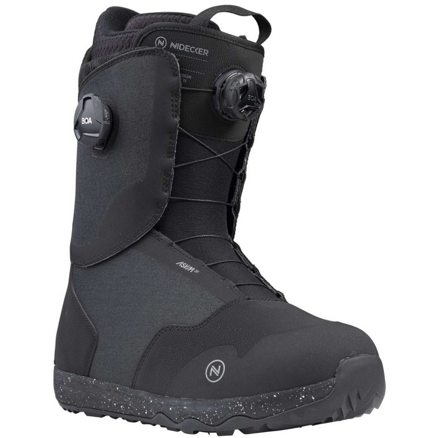 Snowboard Boots * | Nidecker Rift 2024 Men'S Snowboard Boots Black