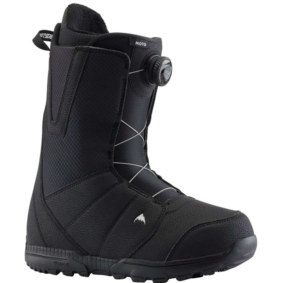 Snowboard Boots * | Burton Moto Boa 2024 Men'S Snowboard Boots Black