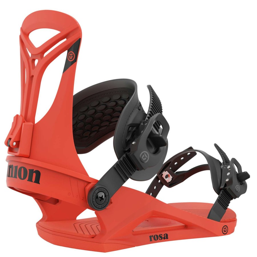 Snowboard Bindings * | Union Womens Rosa Snowboard Bindings 23