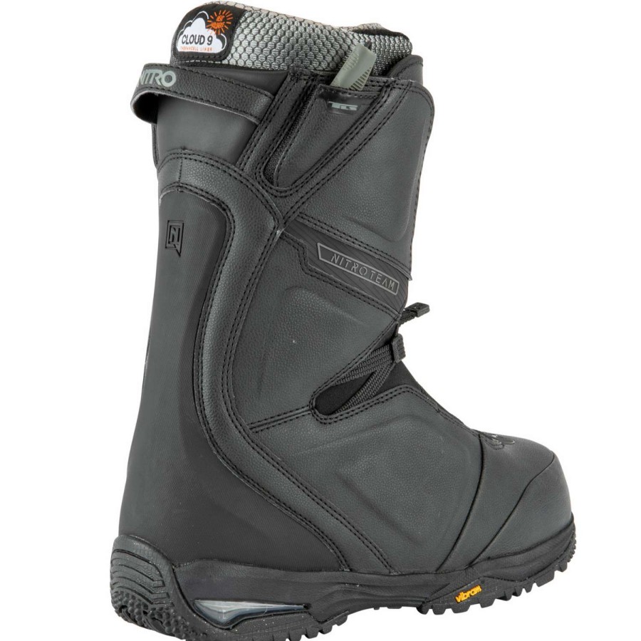 Snowboard Boots * | Nitro Team Tls 2024 Men'S Snowboard Boots Black