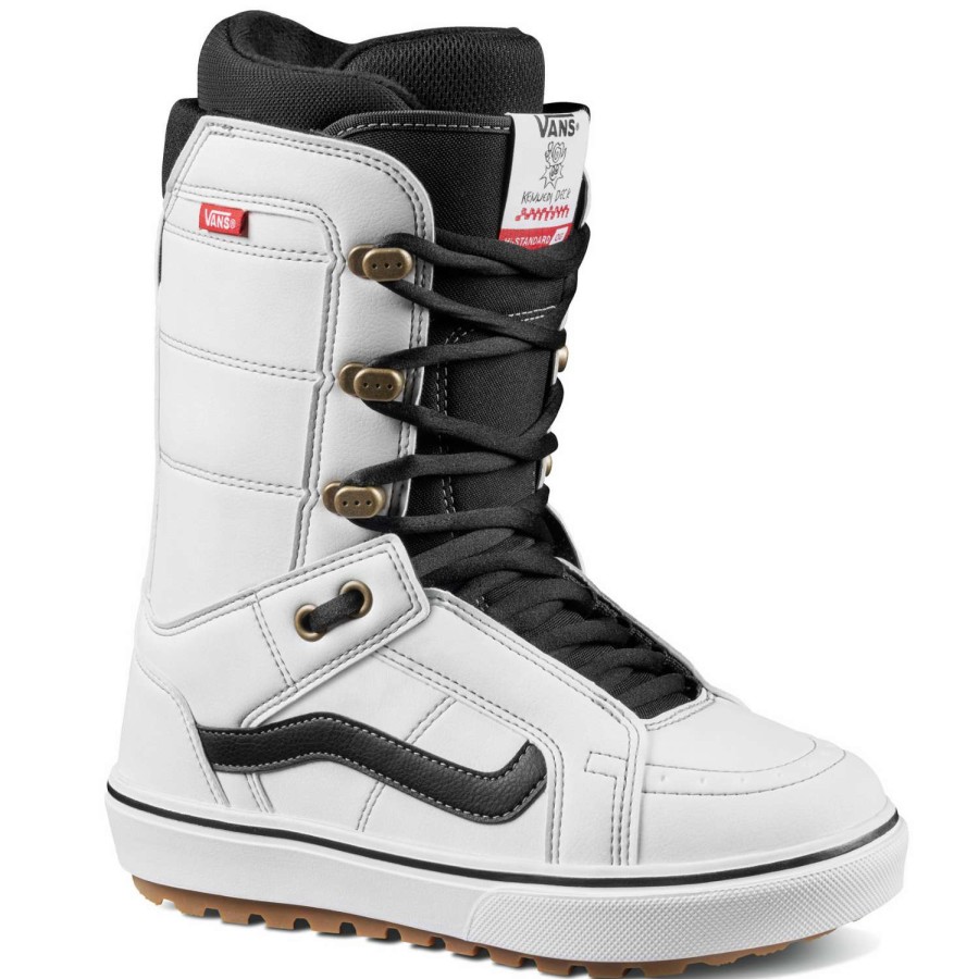 Snowboard Boots * | Vans Hi-Standard Og 2023 Women'S Snowboard Boots (Kennedi Deck) White/Black