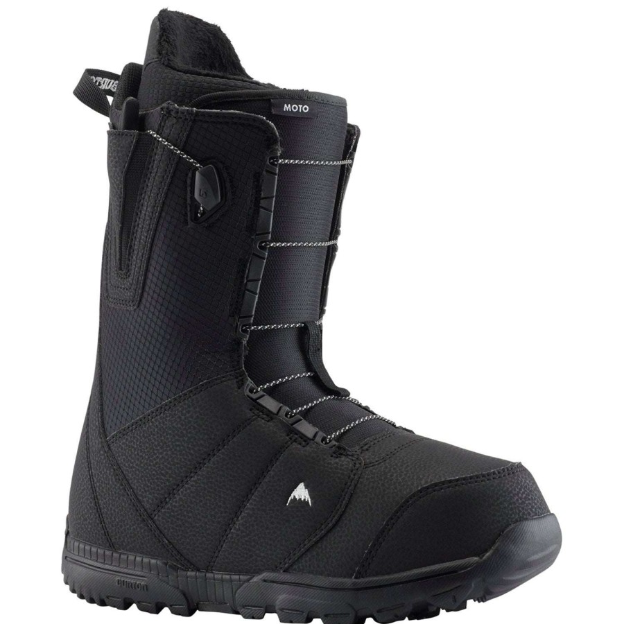 Snowboard Boots * | Burton Moto 2024 Men'S Snowboard Boots Black