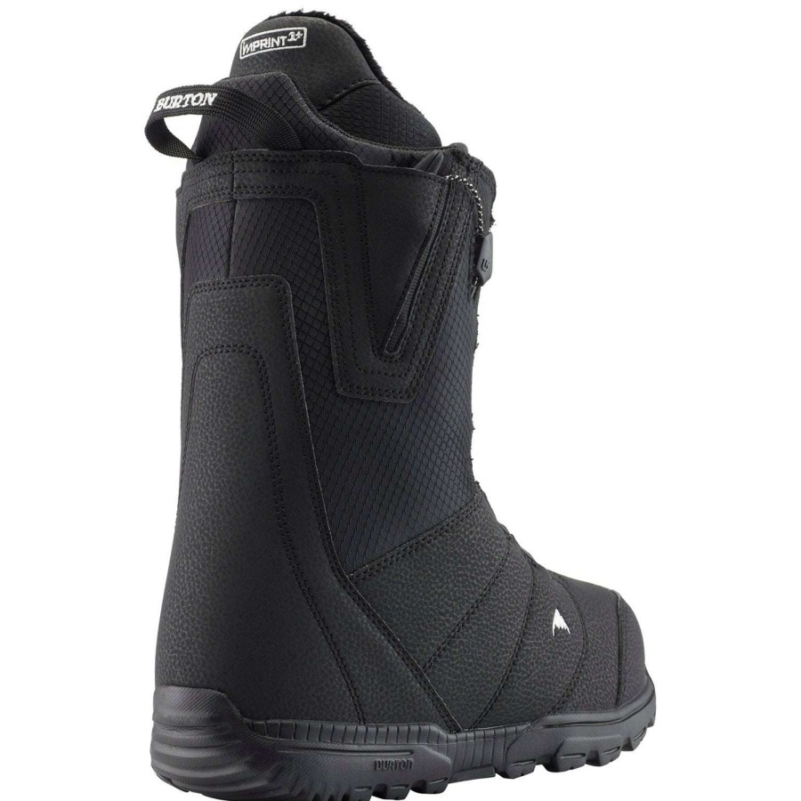 Snowboard Boots * | Burton Moto 2024 Men'S Snowboard Boots Black