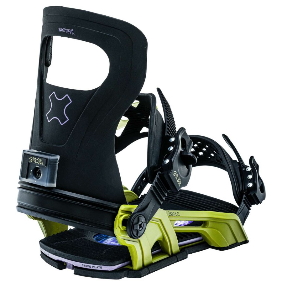 Snowboard Bindings * | Bent Metal Mens Logic Snowboard Bindings 23