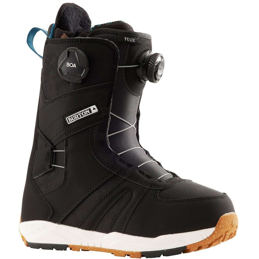 Snowboard Boots * | Burton Felix Boa 2024 Women'S Snowboard Boots Black