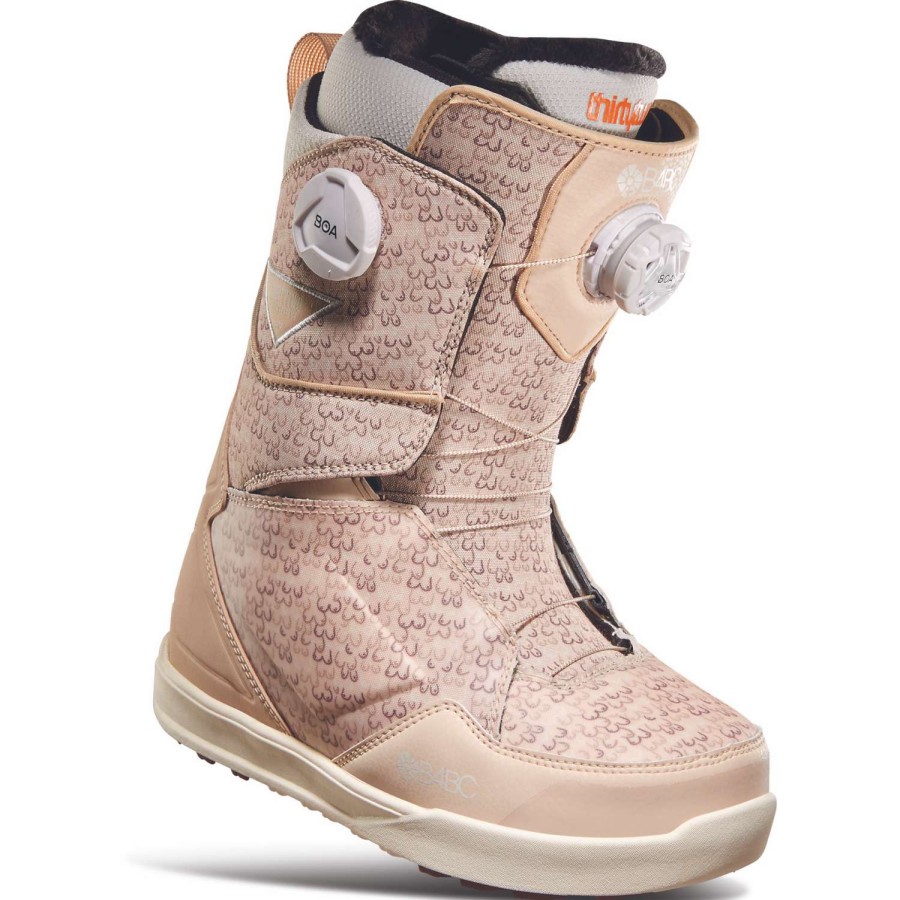 Snowboard Boots * | Thirtytwo Lashed Double Boa B4Bc 2023 Women'S Snowboard Boots Ivory