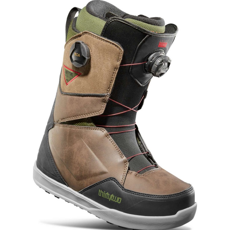 Snowboard Boots * | Thirtytwo Lashed Double Boa Bradshaw 2023 Men'S Snowboard Boots Brown