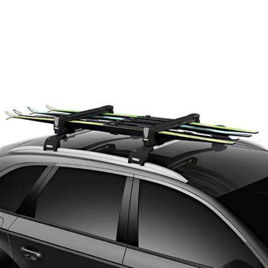 Equipment * | Thule Thule Snowpack M Ski And Snowboard Rack Black