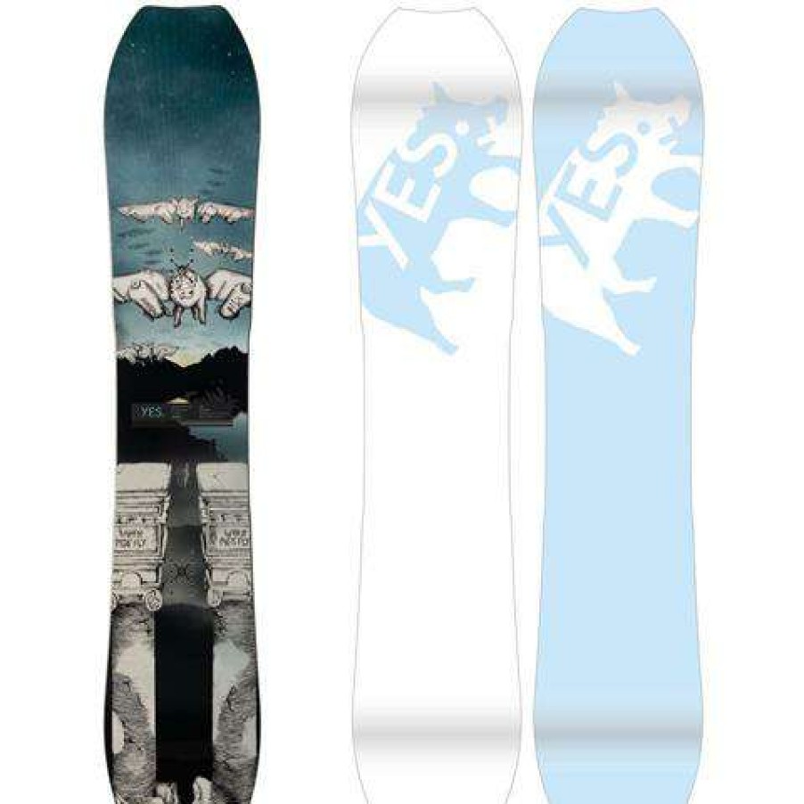 Equipment * | Yes Snowboards Men'S Warca Unnic Jps Snowboard