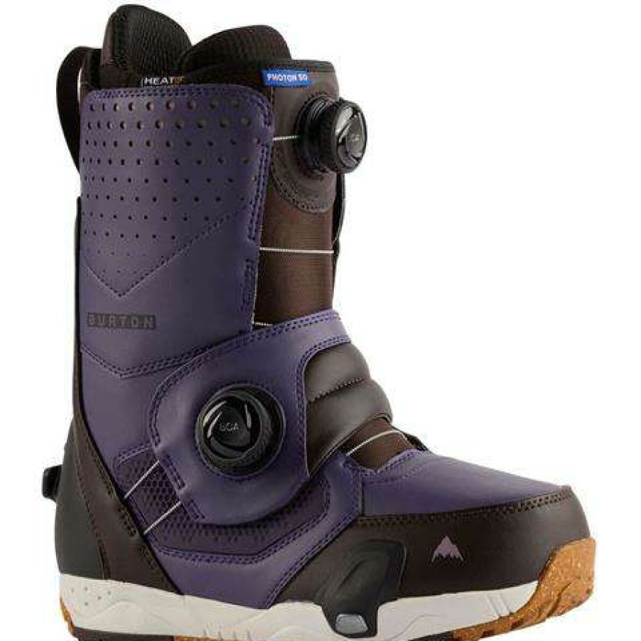 Equipment * | Burton Men'S Photon Step On Snowboard Boots Violet Halo